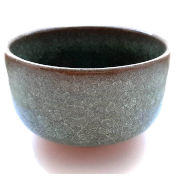 Japanische Matchaschale dark mint