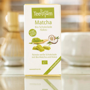 Bio Matchaschokolade - Kokos